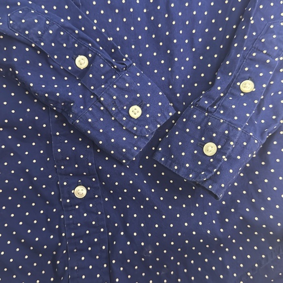 Ralph Lauren Dote Button Down Casual Shirt, Size 5 - Picture 2 of 3